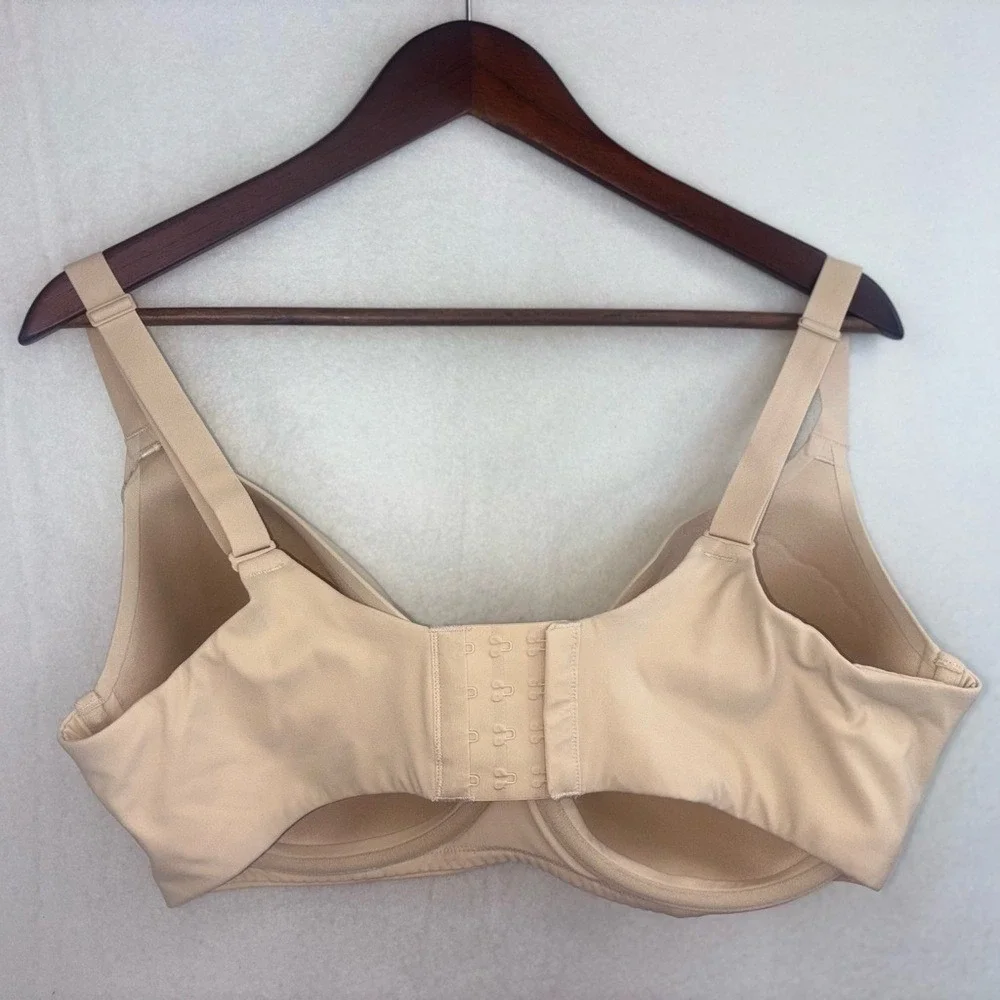 SKIMS Full Coverage Bra NEW Fits Everybody 40DD Tan Brown Comfy Support 40DD 40E - Picture 6 of 12
